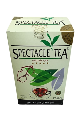 Spectacle Gözlük Çay 2 Adet 800 Gr'lık Ithal Çay %100 Orijinal Pekoe Ceylon Tea