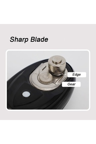 Elektrikli Otomatik Can Açıcı, Kolay Açık Her Boyut Kutusu, Sharpe Blade Smooth Edge