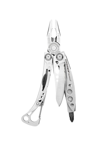 Leatherman Skeletool Stainless Çok Amaçlı Kamp Çakı Gri