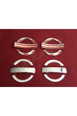 Db Chrome Fiat Doblo Kapı Kolu Nikelajı 2000-2012 4 Kapı P.Çelik
