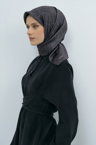 Armine Saf İpek Sura Eşarp-2026 İlkbahar-yaz- 952200d Antrasit