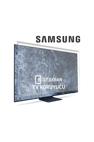Samsung Uyumlu 75q7f5 Tv Ekran Koruyucu 75" İnç Kırılmaz Qled Qe75q7f5auxtk