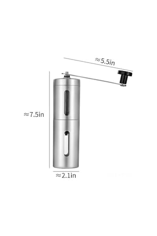 Mufunye 304 Paslanmaz Çelik El Grinderi, Seramik Testere, Ayarlanabilir Fincan, Ev/ofis/kamp İçin Taşınabilir Kahve Bean Öğütücü Diğer