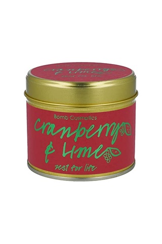 Cosmetics Cranberry Lime Teneke Mum Çok Renkli
