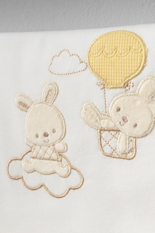 Bebitof 10parça Balonlu Tavşan Desenli Hastane Çıkışı Sarı