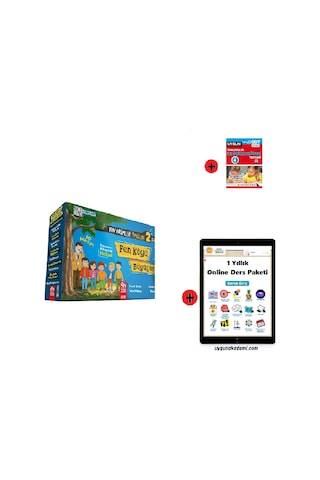 4. Sınıf Hikaye Kitabı Seti Model Yayınları Fen Köyü 2 + Sadık Uygun Yayınları 4. Sınıf Tüm Dersler Test Kitabı + 1 Yıllık Online Ders Paketi