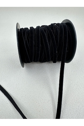 Paşateks 7 Mm Likralı Kadife-5 Metre-siyah