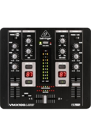 Behringer Vmx100usb Professional 2-channel Dj Mixer With Usb/audi