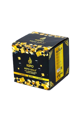 Kefo Gold 26 Mm 1 Kg Hindistan Cevizi Kömürü