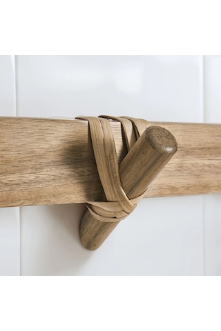 Ikea Storedamm Banyo Askısı 5 Kancalı 60 X 7 X 6 Cm Kahverengi