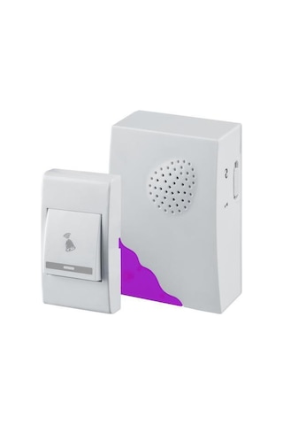 Şahnet Pilli Uzaktan Kumandalı Zil Seti - Kablosuz Kapı Zili Wireless 36 Melodi