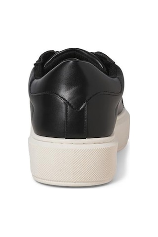 Jack & Jones Jfwaspıre Erkek Günlük Sneaker Ayakkabı Pu Deri, Cupsole Taban Noos Siyah