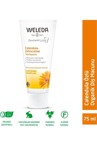 Weleda Calendula Özlü Organik Diş Macunu 75 ML
