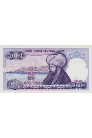 7. Emisyon 2. Tertip 1000 Lira F43 Çil.