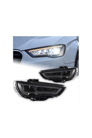 Autogp Audi A3 Ön Far Lambası Facelift Model Ledli Matrix 2013 / 2017 8v Tak Çalıştır