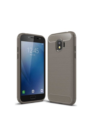 Samsung Uyumlu Galaxy J2 Pro 2018 Kılıf Zore Room Silikon Kapak Siyah