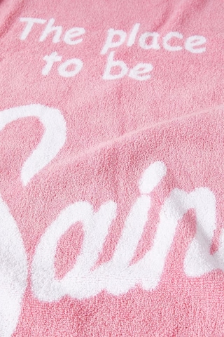 Mc2 Saint Barth Logo Plaj Havlusu Yumuşak Pamuk, Pastel Pembe Yaz Şıklığı