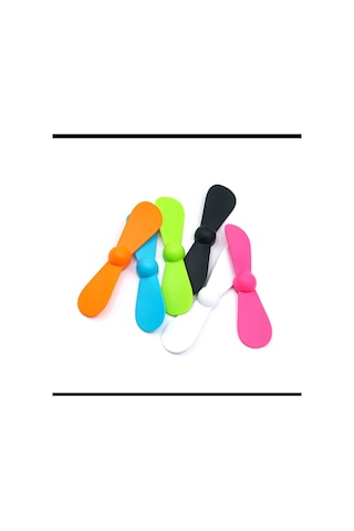Taşınabilir Usb Mini Fan - Type-c Ve Lighting Girişli Pervane - Cep Telefonu Tablet Pc Powerbank