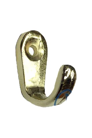 Büyük Tekli Fincan Askı, Dekor Askısı - Sarı, 12x23x30 Mm