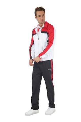 Dafron Platinium Erkek Kamp Eşofman Takımı 398287150 Beyaz - Kırmızı - Siyah