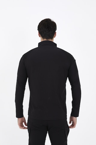 Camp Scoutland Camp137 Outdoor Tactical Su iticili Erkek Taktik Sweatshirt - Siyah