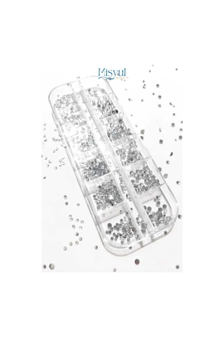Misyul Swarovski 12 Gözlü Tırnak Süsleme Taşı Mıs-3521