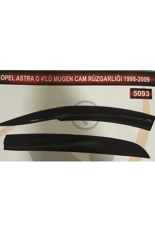 Opel Astra G 4'Lü Mugen Cam Rüzgarlık Seti