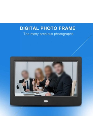 Dijital Fotoğraf Çerçevesi, Dijital Resim Çerçevesi Geri Tuşlara Dokun 1024 X 600 Yüksek Çözünürlük Ev Ve Of Standart