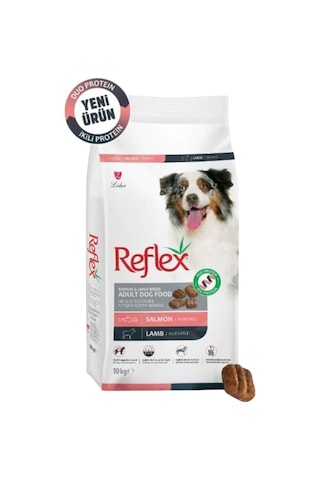 Reflex Kuzu Etli Ve Somonlu Köpek Maması 10 Kg