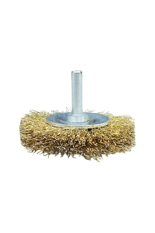 Zargana Telli Pimli Daire Fırça 60 Mm
