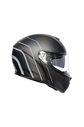 Agv Sport Modular Kask Refractive Silver