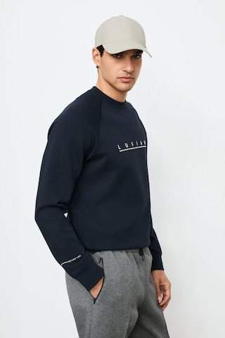 Lufian Cooper Erkek Sweatshirt 112030198 Lacivert