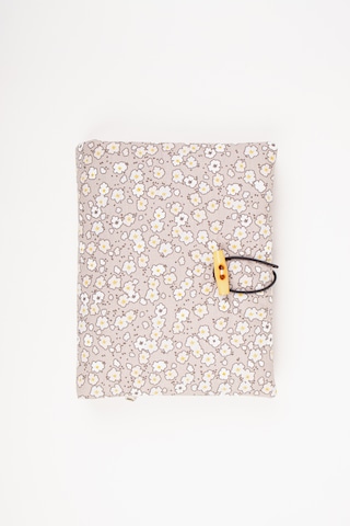 Kitap Kılıfı Ve Defter Kılıfı Fermuarlı Kalem Cepli Kumaş Organizer