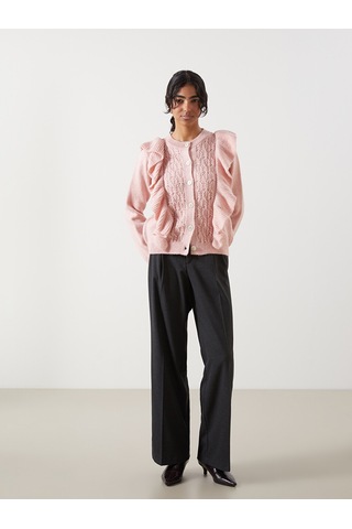 Lcw Modest Pembe Hırka