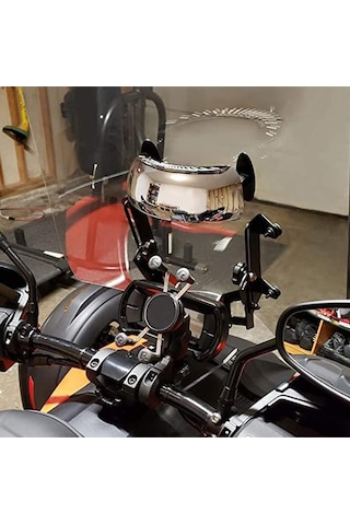 Motosiklet 180 Derece Geniş Açılı Dışbükey Görüş Aynası,ön Cam Di