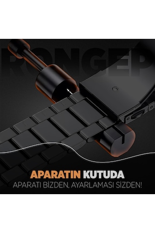 Rongep Huawei İle Uyumlu Kısaltma Aparatlı 22mm Çelik Kordon Gt6/gt6 Pro/gt5/gt5 Pro/gt4/gt3/gt3 P Sku: Smg8690010061904