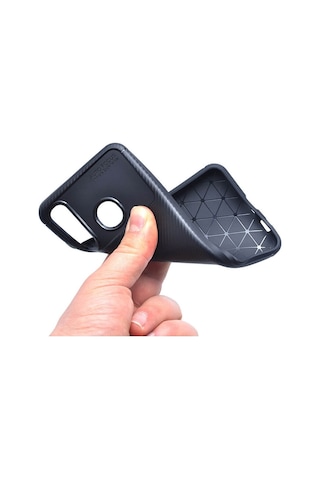 Apsuwa Huawei P30 Pro Kılıf Negro Karbon Fiber Silikon