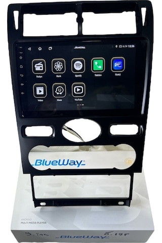 Ford Mondeo 2002-2007 Blueway 8-128 Tam Profesyonel Oem Multimedia 9"
