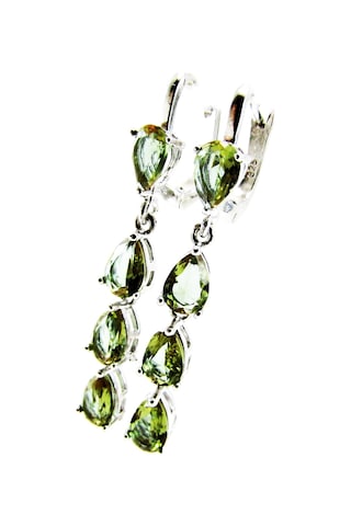 Gümüş Damla Zultanit Taşlı Kadın Küpesi