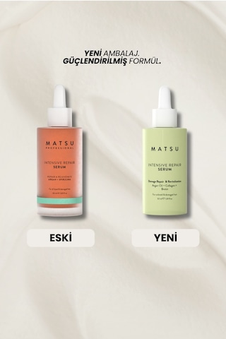 Matsu Intensive Repair Yıpranmış Saçlar İçin Onarıcı Renk Koruyucu Saç Serumu 50 ml
