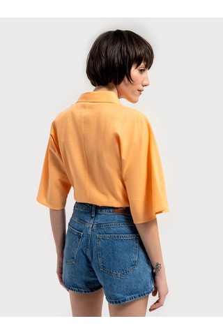 Regular Fit Kadın Gömlek K.kol Mango