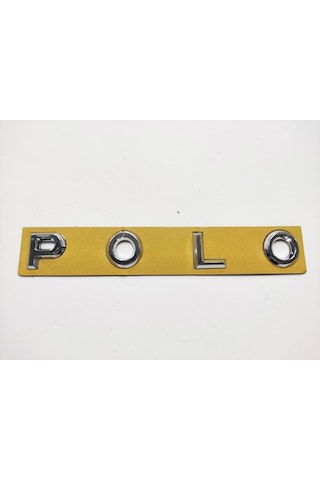 Volkswagen Polo Arma Bagaj Yazısı Y.m. Yapıştırma 16.2cmx2.2cm 8984b