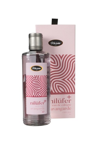 İlkom 80 Derece Nilüfer Çiçeği Cam Şişe Kolonya 250 ML