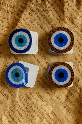 Şehrazat Handmade Orta Boy Nazar Boncuklu Toka Çok Renkli