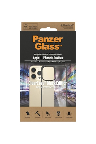 Panzerglass Clearcase Apple iPhone Uyumlu 14 Pro Max Siyah