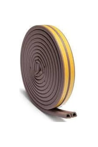 Kahverengi Kapı Pencere Fitili Bandı 15 2 30 Metre - Isı Yalıtımı