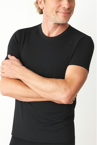 Belpa Ersa İç Giyim Modal Erkek Sıfır Yaka T-shirt 3'lü Siyah