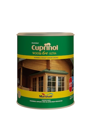 Marshall Cuprinol Vernik Renkli Ahşap Koruyucu 0,75 Lt Klasik Kestane