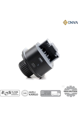 Volkswagen Jetta Katlanır Dikiz Ayna Ayar Düğmesi 2006-2011 N11.18339