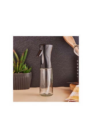 2li Sprey Yağdanlık Sıvı Yağ, Airfry İçin 225 Ml Siyah Beyaz